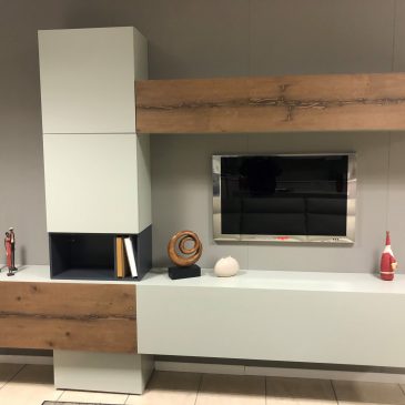 Composizione soggiorno Legno Briccola