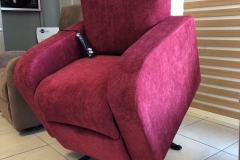 Poltrona con movimento relax elettrica 2 motori